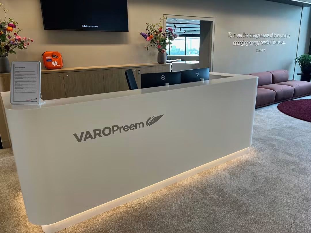 VARO Preem · balie
